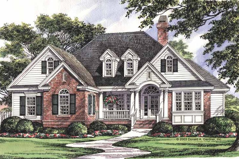 Traditional Style House Plan - 4 Beds 2 Baths 2243 Sq/Ft Plan #929-708 ...