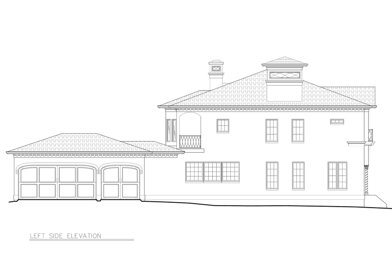 Architectural House Design - Exterior - Other Elevation for Colonial House Plan #119-478 - 4 bed, 3 bath