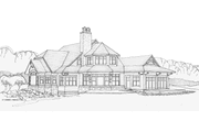 Country Style House Plan - 4 Beds 4 Baths 4245 Sq/Ft Plan #928-233 