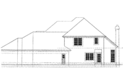 Mediterranean Style House Plan - 3 Beds 3.5 Baths 3058 Sq/Ft Plan #48-721 