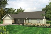Ranch Style House Plan - 3 Beds 1 Baths 1278 Sq/Ft Plan #57-294 