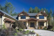 Traditional Style House Plan - 4 Beds 4.5 Baths 4372 Sq/Ft Plan #48-877 