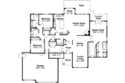 Modern Style House Plan - 4 Beds 2.5 Baths 2565 Sq/Ft Plan #124-296 