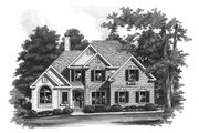 Traditional Style House Plan - 4 Beds 3 Baths 2285 Sq/Ft Plan #927-701 