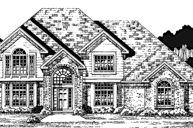 Home Plan - Contemporary Exterior - Front Elevation Plan #1001-81