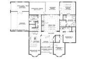Ranch Style House Plan - 3 Beds 2 Baths 2636 Sq/Ft Plan #17-3014 