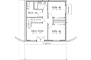 Modern Style House Plan - 3 Beds 3 Baths 2016 Sq/Ft Plan #117-227 