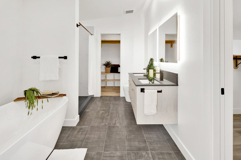 Architectural House Design - Interior - Bathroom 2 for Contemporary House Plan #1070-233 - 2 bed, 2 bath