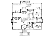 Country Style House Plan - 3 Beds 2 Baths 2257 Sq/Ft Plan #930-49 
