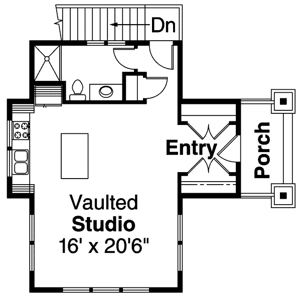 Dream House Plan - Prairie Floor Plan - Other Floor Plan #124-553