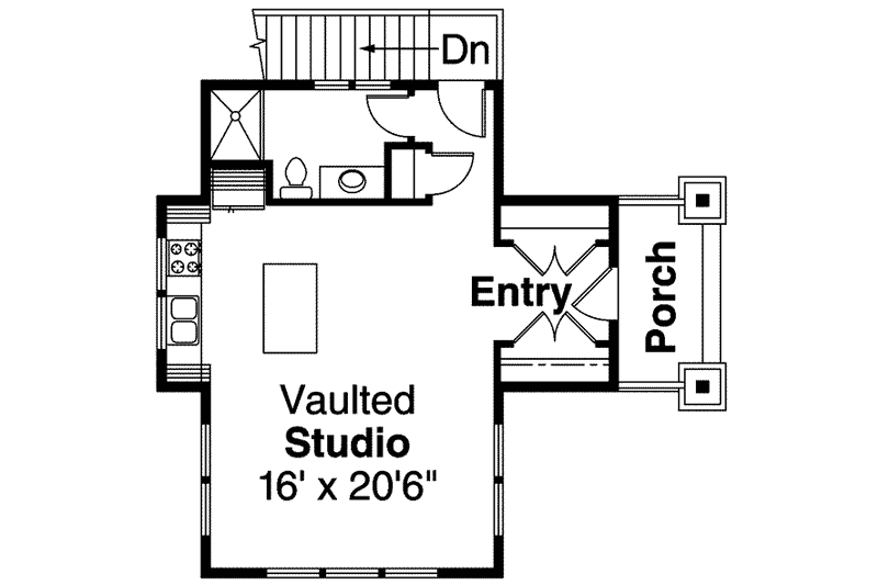 Home Plan - Floor Plan - Other Floor for Prairie House Plan #124-553 - 3 bed, 3.5 bath