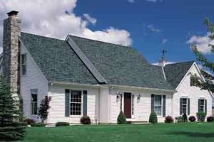 Colonial Exterior - Front Elevation Plan #72-442