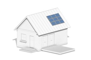 Photo 2 for Cabin House Plan #497-51 - 1 bed, 1 bath