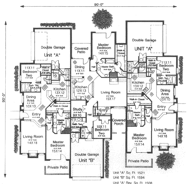 Traditional Floor Plan - Main Floor Plan #310-453