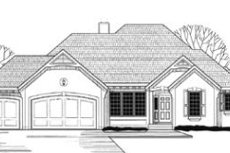 Traditional Style House Plan - 4 Beds 4 Baths 2941 Sq/Ft Plan #67-139