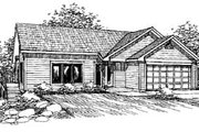Traditional Style House Plan - 3 Beds 2.5 Baths 1979 Sq/Ft Plan #60-514 