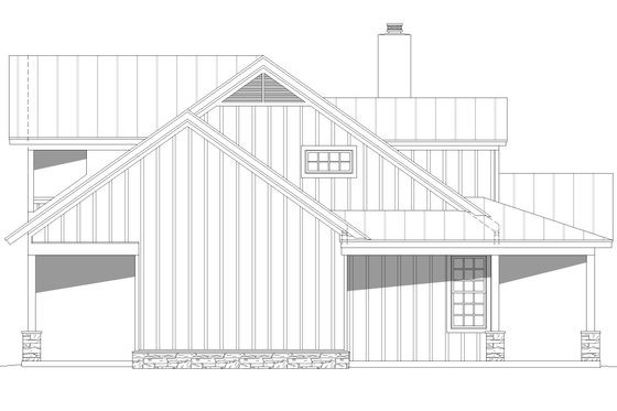 Exterior - Other Elevation 1 for Country House Plan #932-349 - 3 bed, 3.5 bath