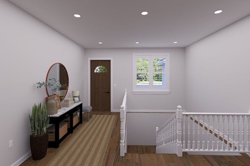 Architectural House Design - Interior - Entry 1 for Craftsman House Plan #1060-354 - 2 bed, 2 bath