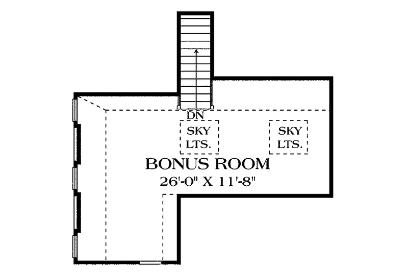 Dream House Plan - Floor Plan - Other Floor for Mediterranean House Plan #453-95 - 3 bed, 2.5 bath