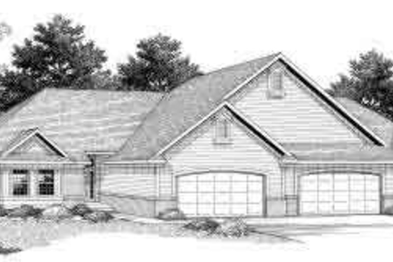 Home Plan - Traditional Exterior - Front Elevation Plan #70-748
