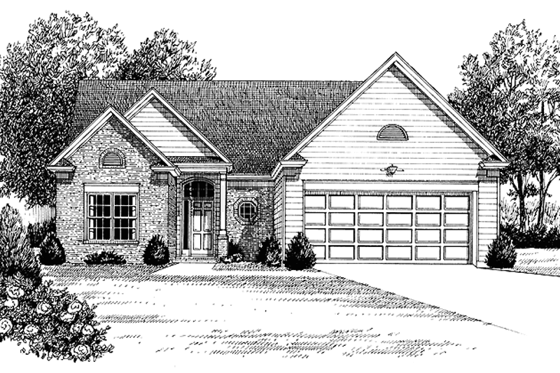 Dream House Plan - Colonial Exterior - Front Elevation Plan #453-284