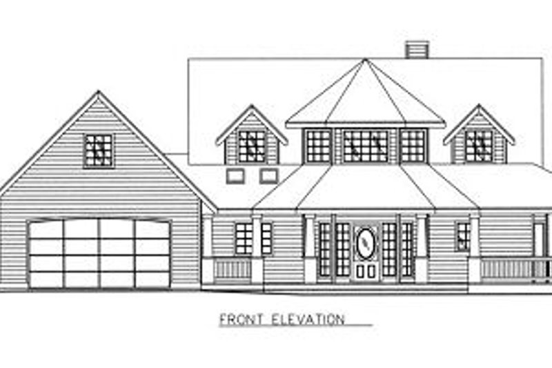 Architectural House Design - Exterior - Other Elevation for Bungalow House Plan #117-539 - 3 bed, 2.5 bath