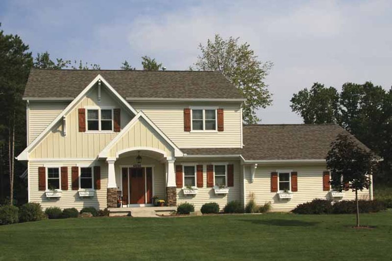 Home Plan - Exterior - Front Elevation 3 for Country House Plan #928-163 - 3 bed, 2.5 bath