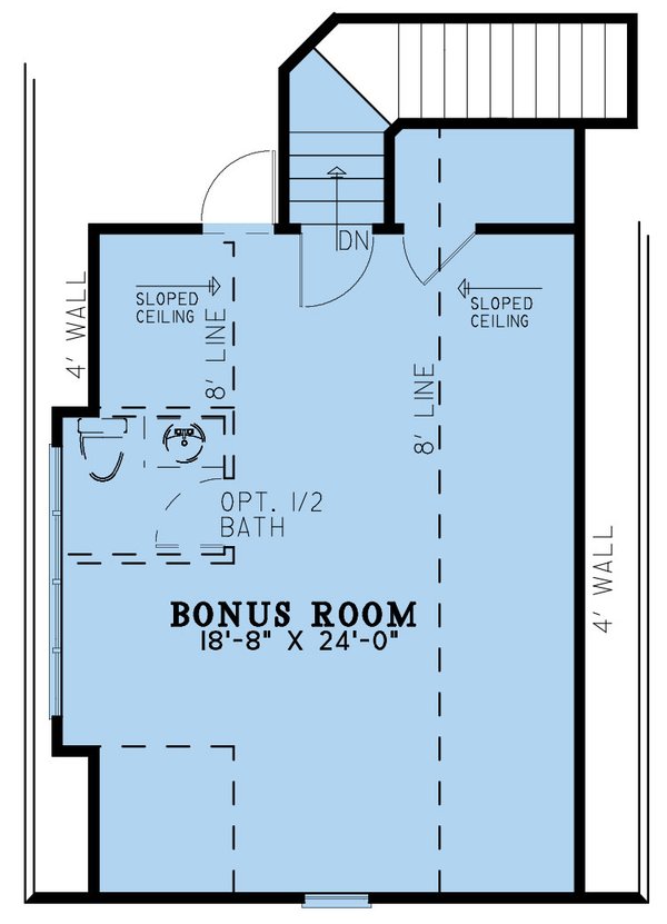 Farmhouse Floor Plan - Upper Floor Plan #923-247