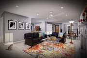 Craftsman Style House Plan - 4 Beds 3 Baths 2307 Sq/Ft Plan #70-1519 