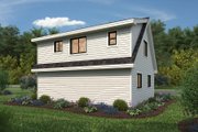 Farmhouse Style House Plan - 1 Beds 1 Baths 588 Sq/Ft Plan #47-1081 