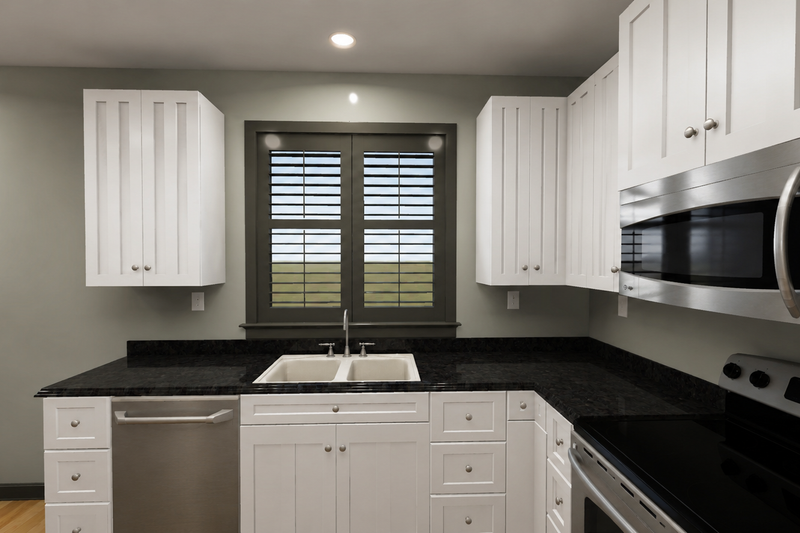 Architectural House Design - Interior - Kitchen 2 for Mediterranean House Plan #1060-494 - 1 bed, 2 bath