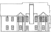 Classical Style House Plan - 3 Beds 2.5 Baths 1933 Sq/Ft Plan #927-767 