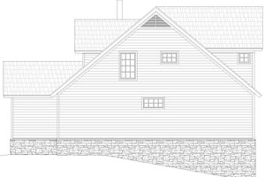 Exterior - Other Elevation for Cabin House Plan #932-344 - 3 bed, 2 bath