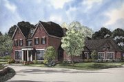 Traditional Style House Plan - 4 Beds 4 Baths 5726 Sq/Ft Plan #17-2840 