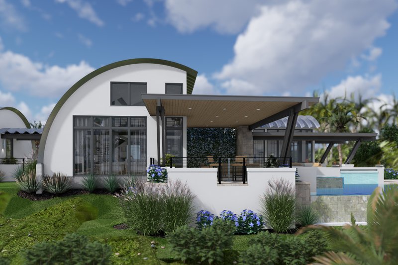House Design - Exterior - Other Elevation 8 for Barndominium House Plan #120-283 - 3 bed, 2 bath
