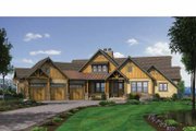 Craftsman Style House Plan - 4 Beds 4.5 Baths 4970 Sq/Ft Plan #132-560 