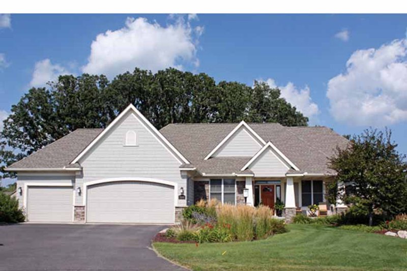 Dream House Plan - Exterior - Front Elevation 3 for European House Plan #51-1057 - 3 bed, 2.5 bath