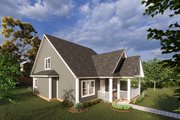 Cottage Style House Plan - 4 Beds 4 Baths 1940 Sq/Ft Plan #513-2213 