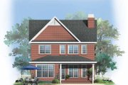 Traditional Style House Plan - 3 Beds 2.5 Baths 2629 Sq/Ft Plan #929-748 