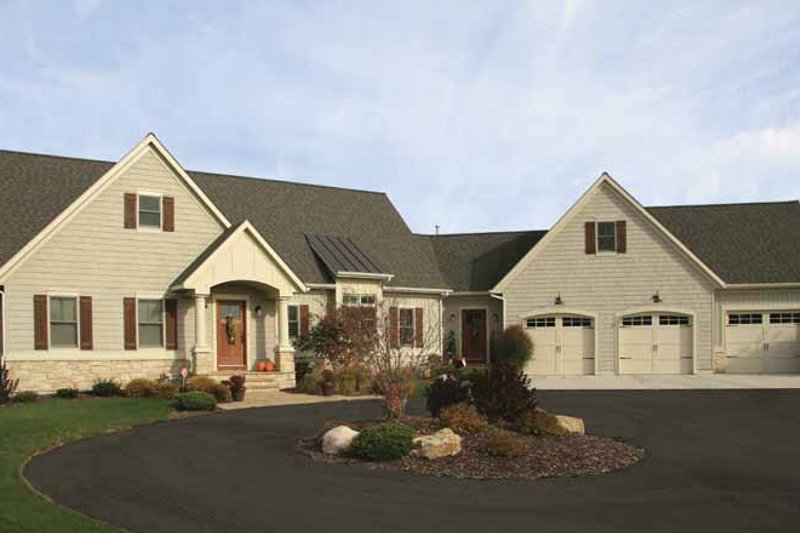 Home Plan - Exterior - Front Elevation 7 for European House Plan #928-100 - 2 bed, 2.5 bath