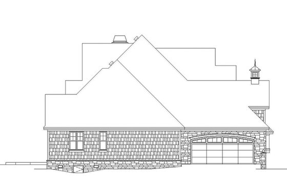 Exterior - Other Elevation for Country House Plan #929-835 - 4 bed, 3.5 bath