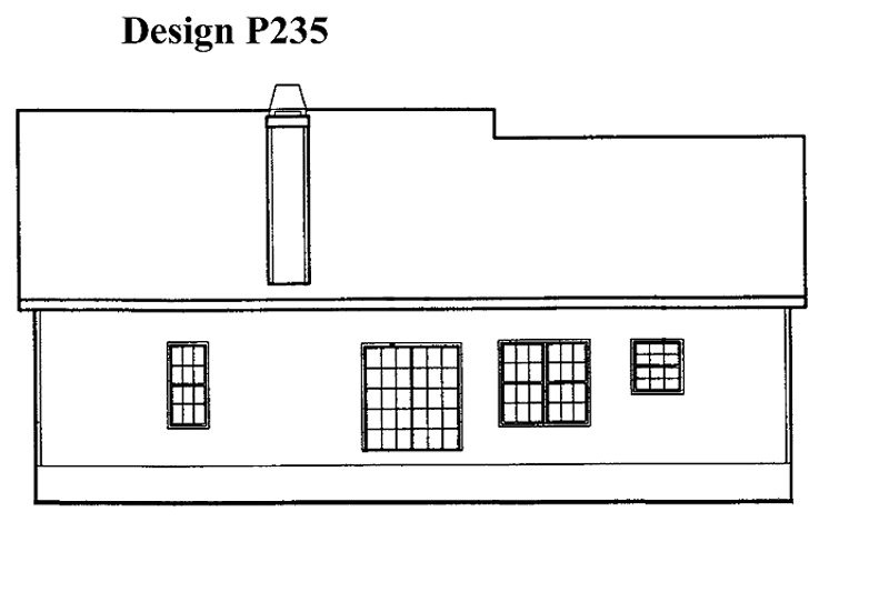 Home Plan - Exterior - Rear Elevation for Ranch House Plan #927-147 - 3 bed, 2 bath