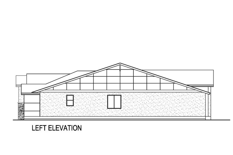 House Plan Design - Exterior - Other Elevation for Ranch House Plan #569-65 - 3 bed, 2.5 bath