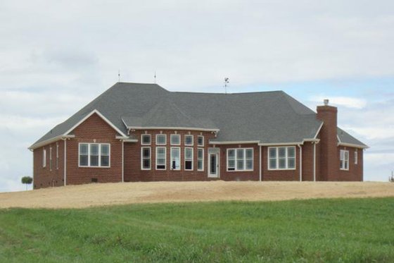 Exterior - Rear Elevation for Country House Plan #927-653 - 3 bed, 2.5 bath