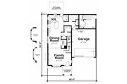 Traditional Style House Plan - 4 Beds 3.5 Baths 2598 Sq/Ft Plan #20-2529 