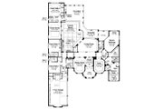 Mediterranean Style House Plan - 4 Beds 4.5 Baths 4287 Sq/Ft Plan #930-508 