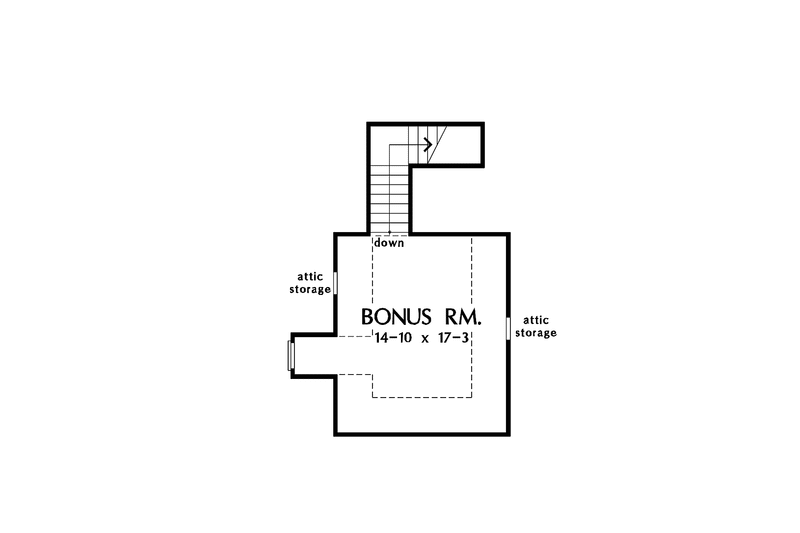Home Plan - Floor Plan - Other Floor for European House Plan #929-883 - 3 bed, 2 bath