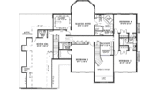 European Style House Plan - 4 Beds 5 Baths 4420 Sq/Ft Plan #17-2340 