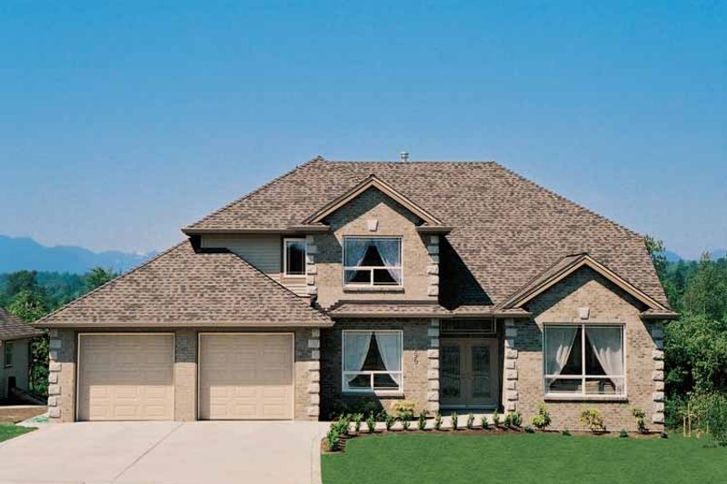 Dream House Plan - Exterior - Front Elevation 3 for Traditional House Plan #47-855 - 3 bed, 3 bath