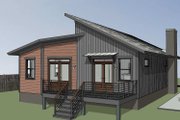 Modern Style House Plan - 3 Beds 2 Baths 1526 Sq/Ft Plan #79-363 